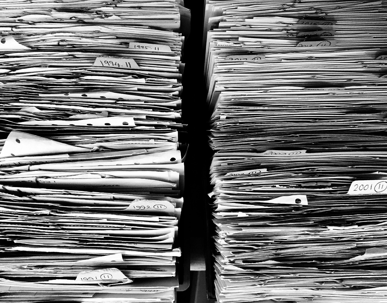 Files, paper, office — Before You Get A Mortage, Here Are 8 Essential Things You Need To Know