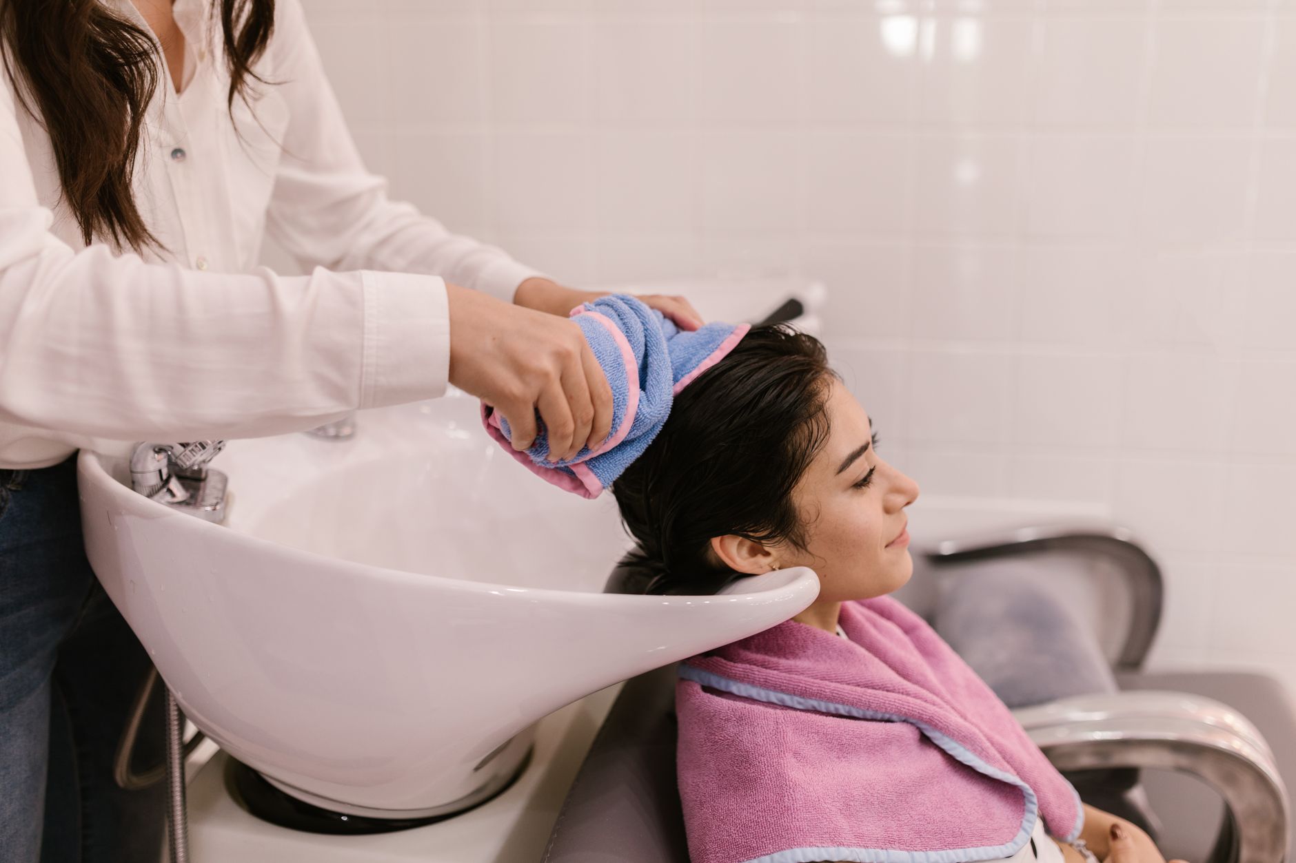 Japanese hair washing